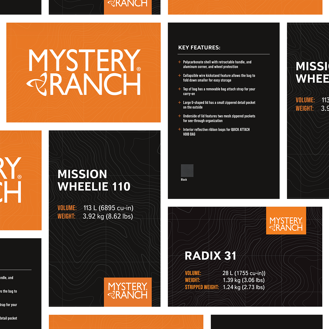 Graphic of a typography specimen showing the alphabet and numerals on top of a dark gray background.